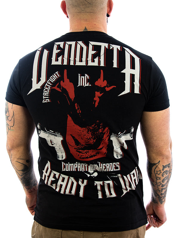 Vendetta Inc. Ready to War Shirt 1080 schwarz