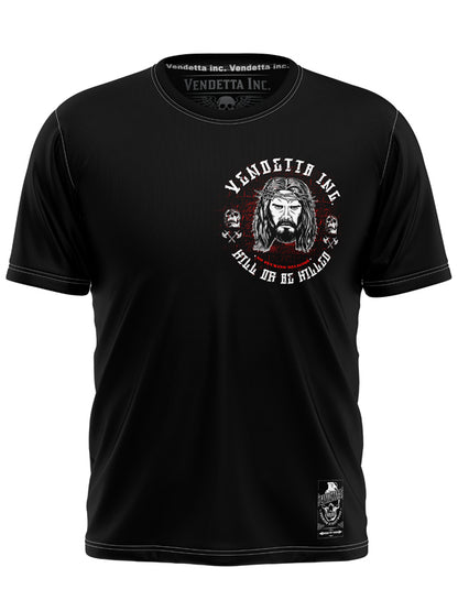 Vendetta Inc. Shirt Jesus schwarz VD-1094