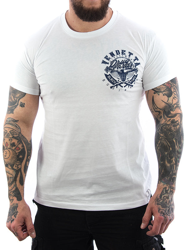 Vendetta Inc. Shirt Black Money white VD-1095