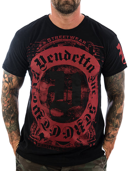 Vendetta Inc. Shirt Blood Logo 1074 schwarz