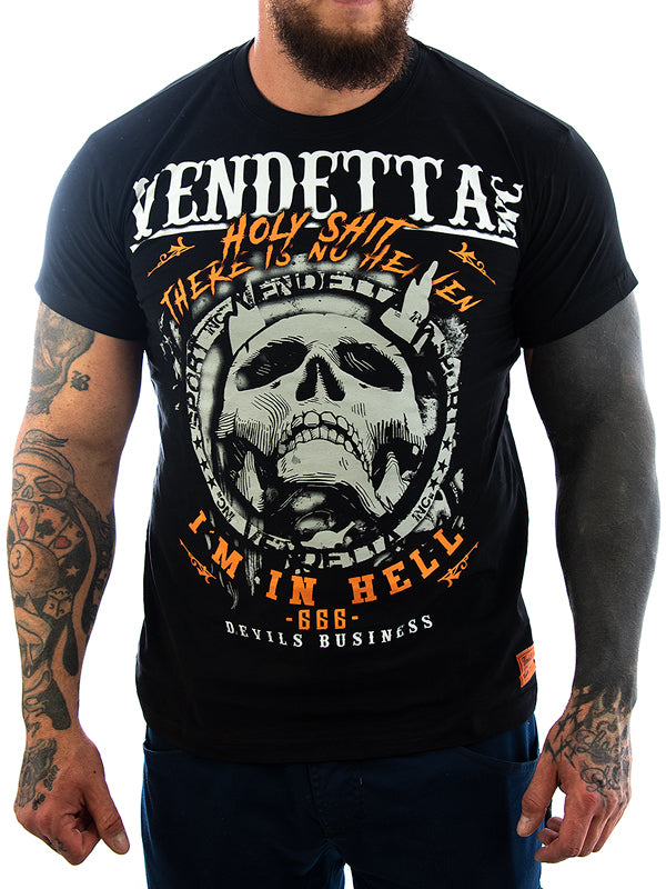 Vendetta Inc. Shirt In Light Black VD-1155