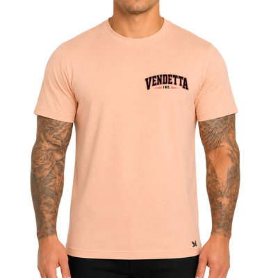 Vendetta Inc. Herren Shirt Athletic Dept. apricot