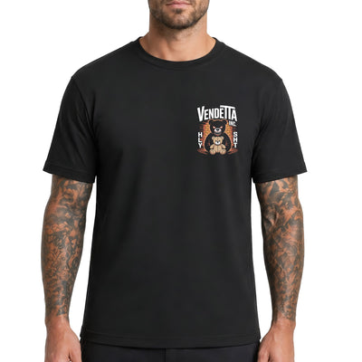 Vendetta Inc. Herren Shirt Playtime Is Over schwarz