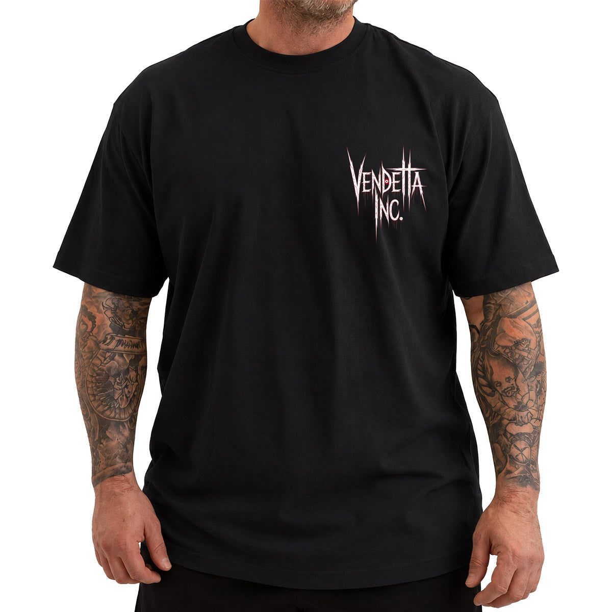 Vendetta Inc. Shirt Oversize Paranoia schwarz