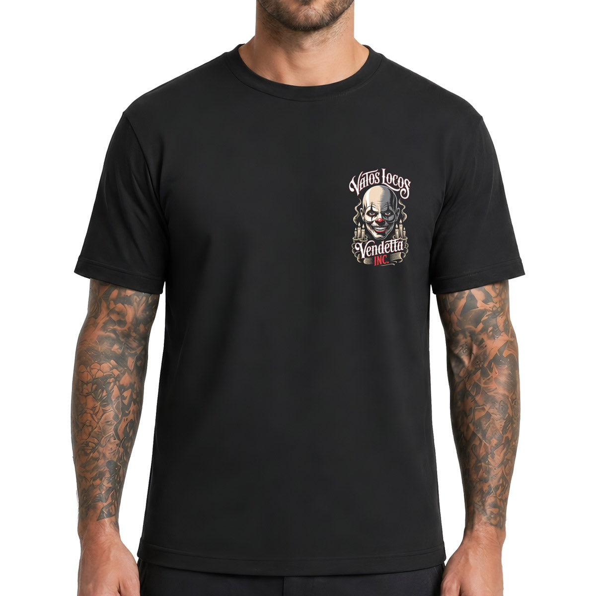 Vendetta Inc. Herren Shirt Vatos Locos schwarz – Clown