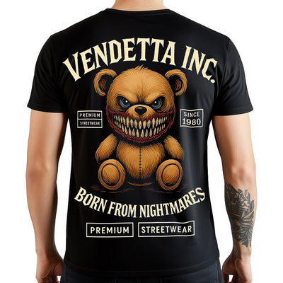 Vendetta Inc. Shirt Born From Nightmares schwarz VD-1587