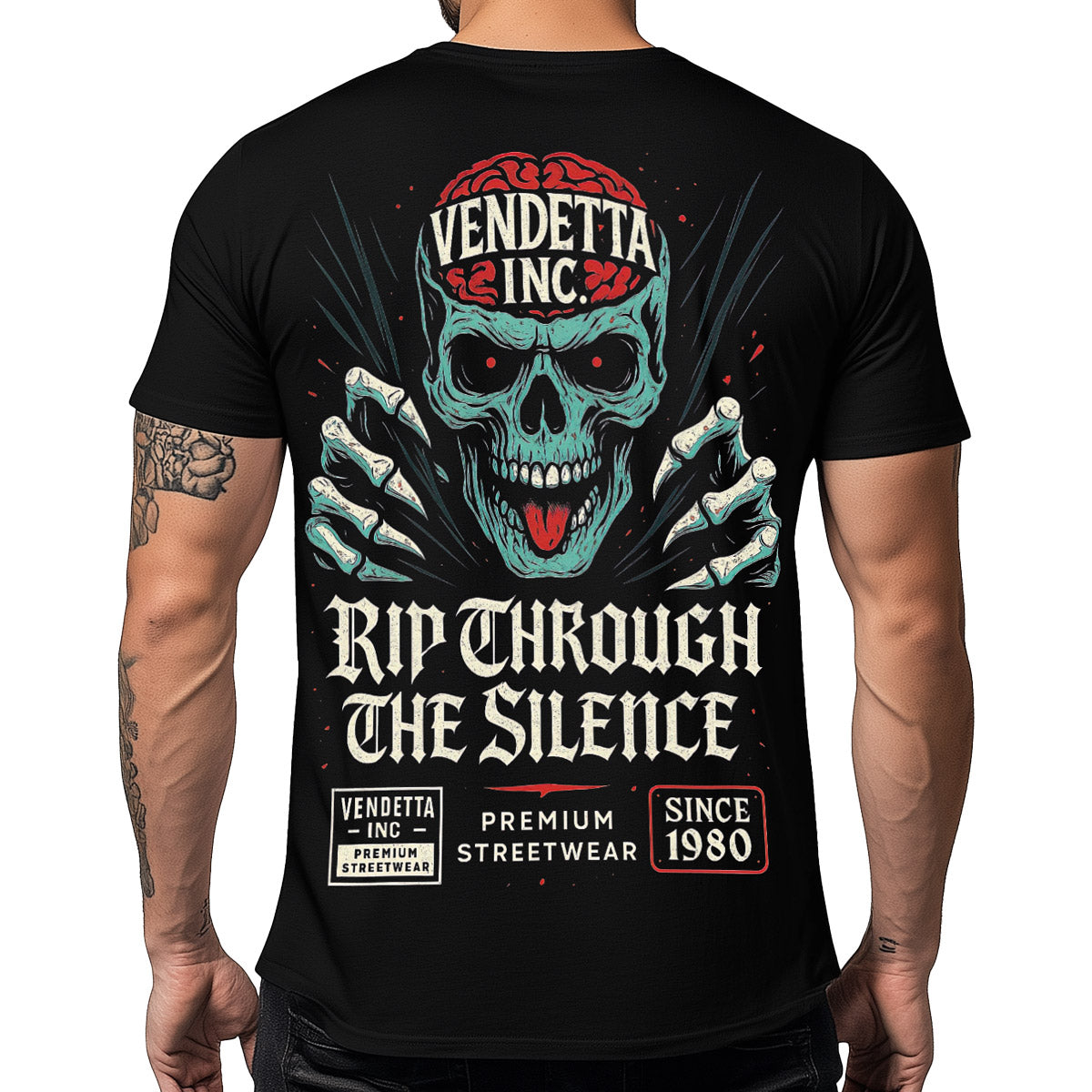 Vendetta Inc. Shirt Mind Ripper schwarz VD-1586