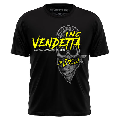 Vendetta Inc. Shirt Bandana Skull schwarz VD-1286