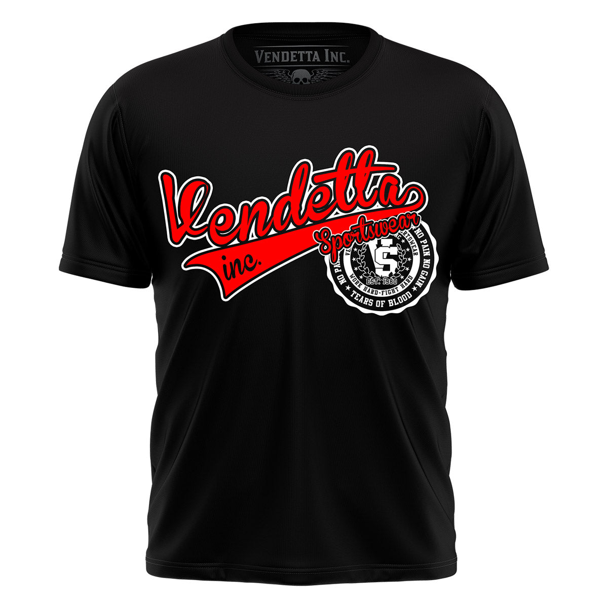 Vendetta Inc. Shirt Bloodline Athletics schwarz VD-1287