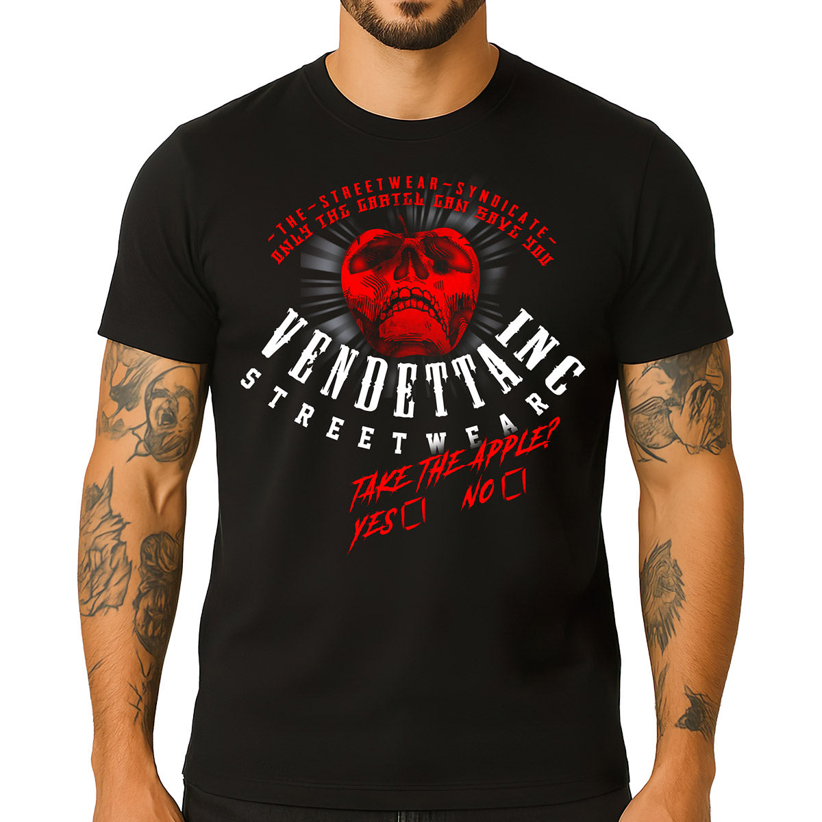 Vendetta Inc. Shirt Angel's Lie schwarz VD-1598