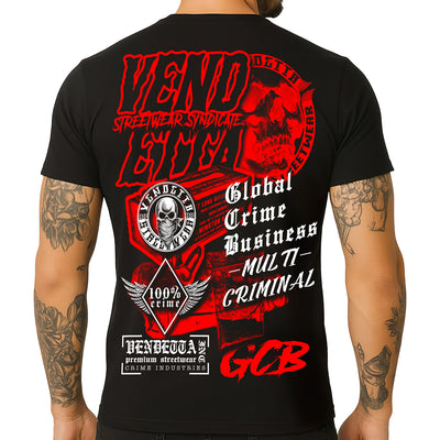 Vendetta Inc. Shirt Crime Industries schwarz VD-1603