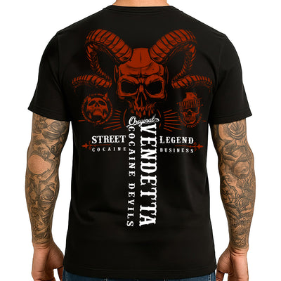 Vendetta Inc. Shirt Red Reign schwarz VD-1615