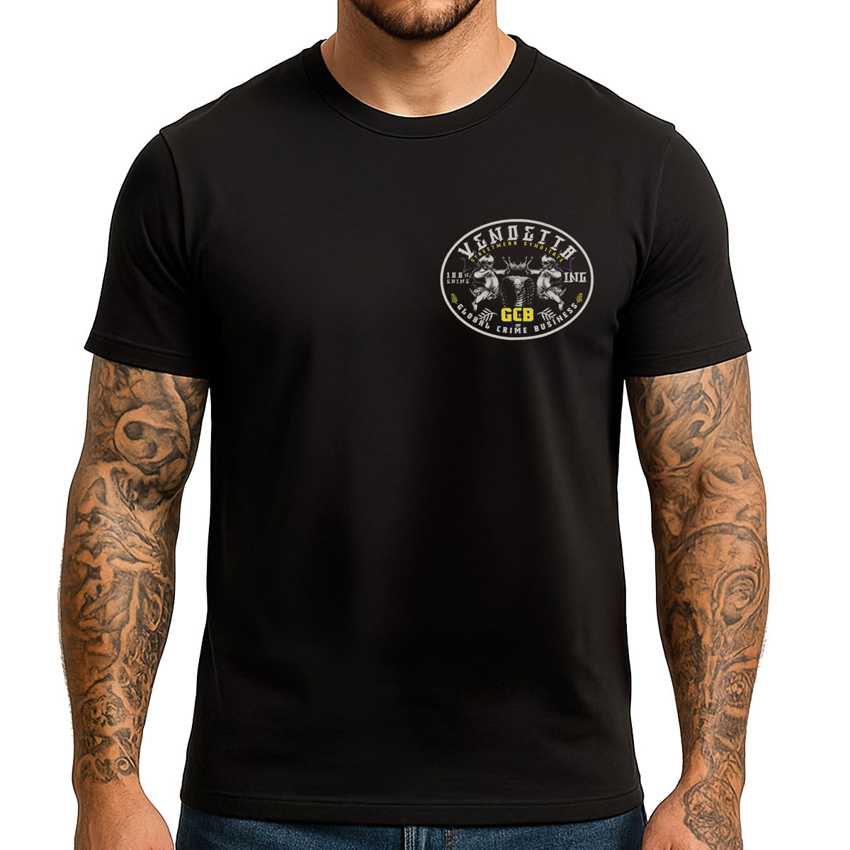Vendetta Inc. Shirt Dark Pulse schwarz VD-1605
