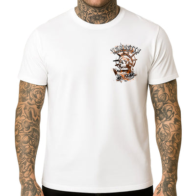 Vendetta Inc. Shirt No Fear Liberty weiß VD-1635
