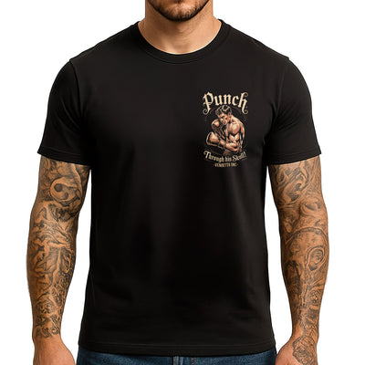 Vendetta Inc. Shirt Punch Skull schwarz VD-1630