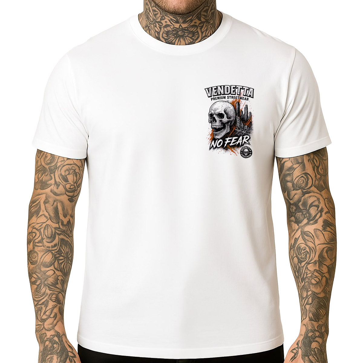 Vendetta Inc. Skull City weiß VD-1639