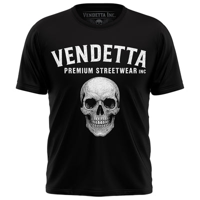 Vendetta Inc. Premium Skull schwarz VD-1649
