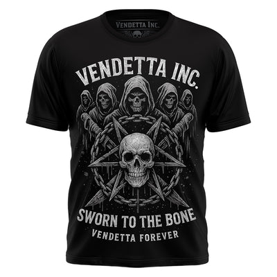 Vendetta Inc. Sworn to the Bone schwarz VD-1648