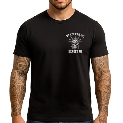 Vendetta Inc. Shirt Expect Us schwarz VD-1647