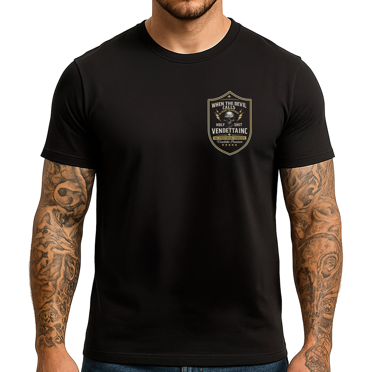 Vendetta Inc. Shirt Fear & Loathing schwarz VD-1642