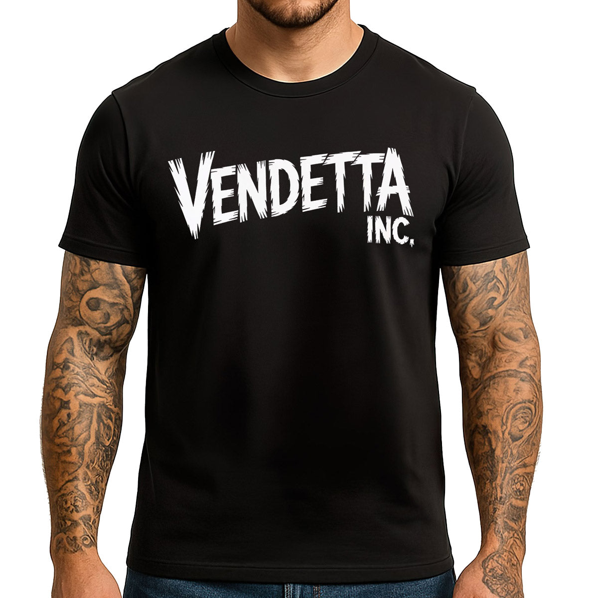 Vendetta Inc. Shirt Chainsaw Trouble schwarz VD-1641