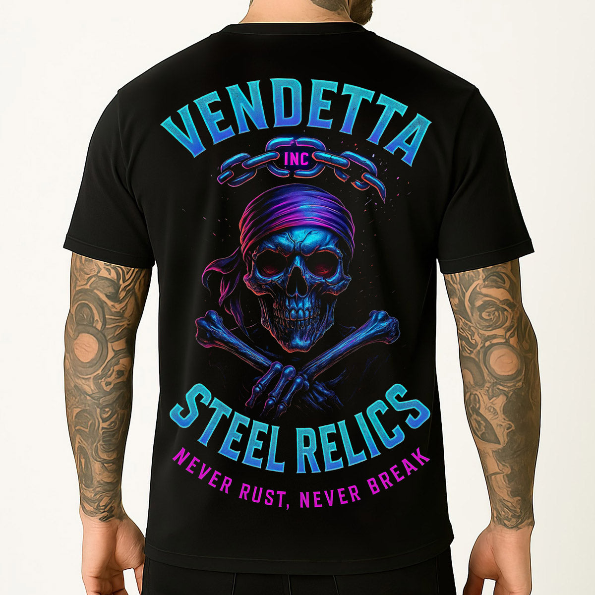 Vendetta Inc. Shirt Steel Relics schwarz VD-1652