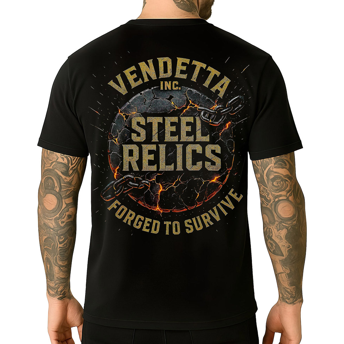 Vendetta Inc. Shirt Steel Relics 2.0 schwarz VD-1654