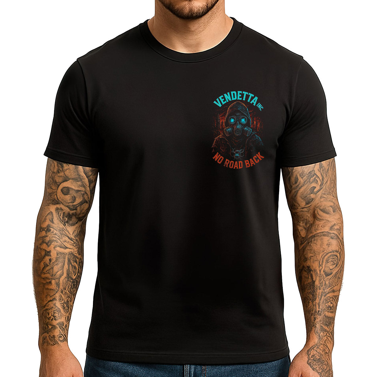 Vendetta Inc. Shirt No Road Back schwarz VD-1656