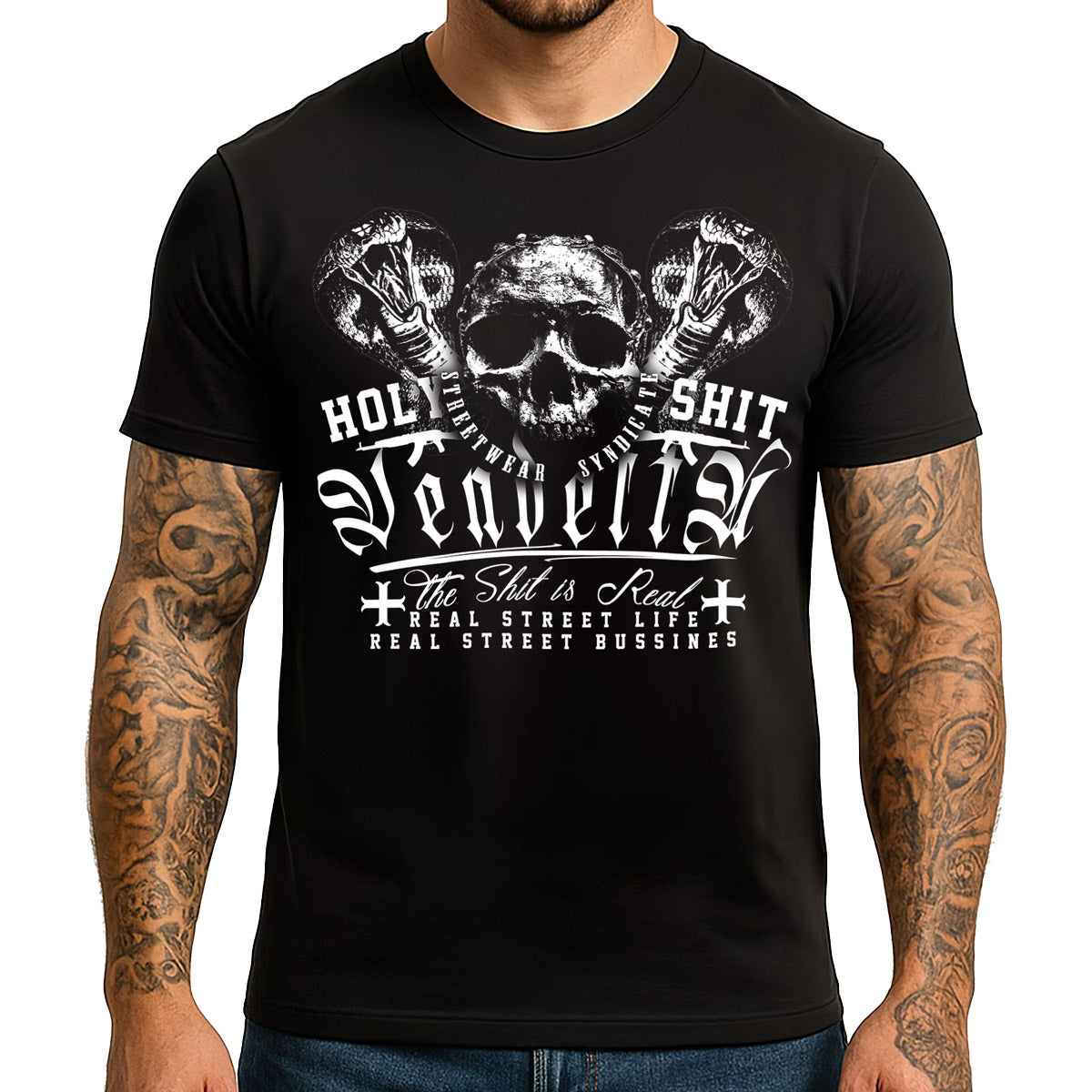 Vendetta Inc. Shirt Holy Syndicate schwarz VD-1451