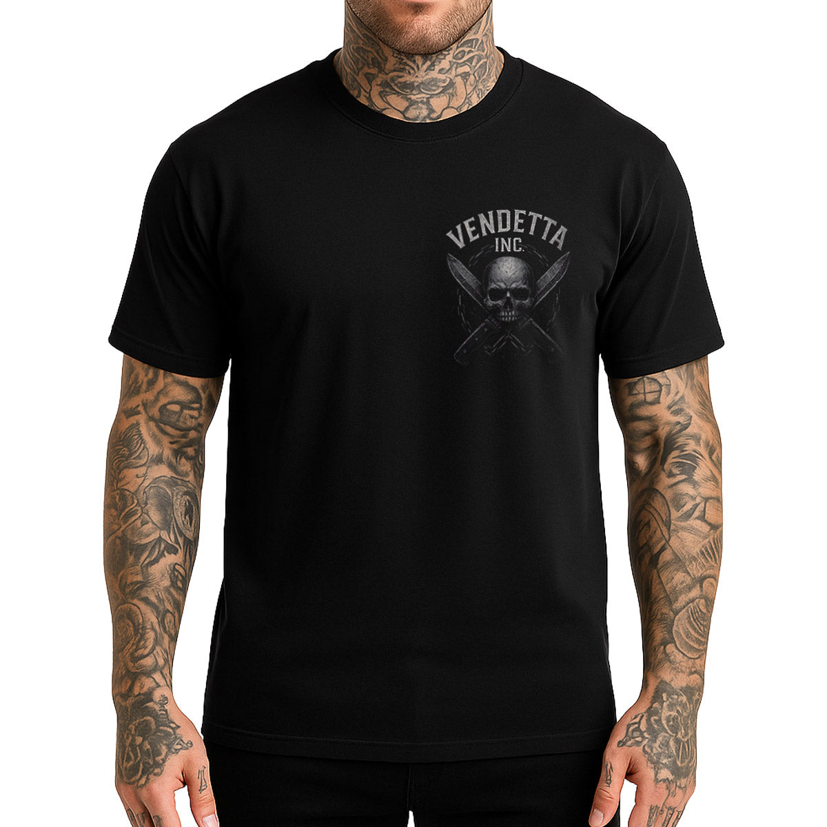 Vendetta Inc. Shirt Forged in Chaos schwarz VD-1659