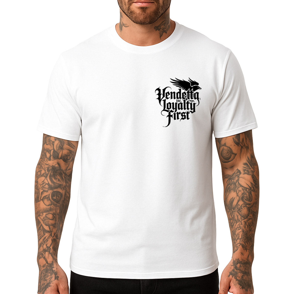 Vendetta Inc. Shirt Loyalty First weiß VD-1667