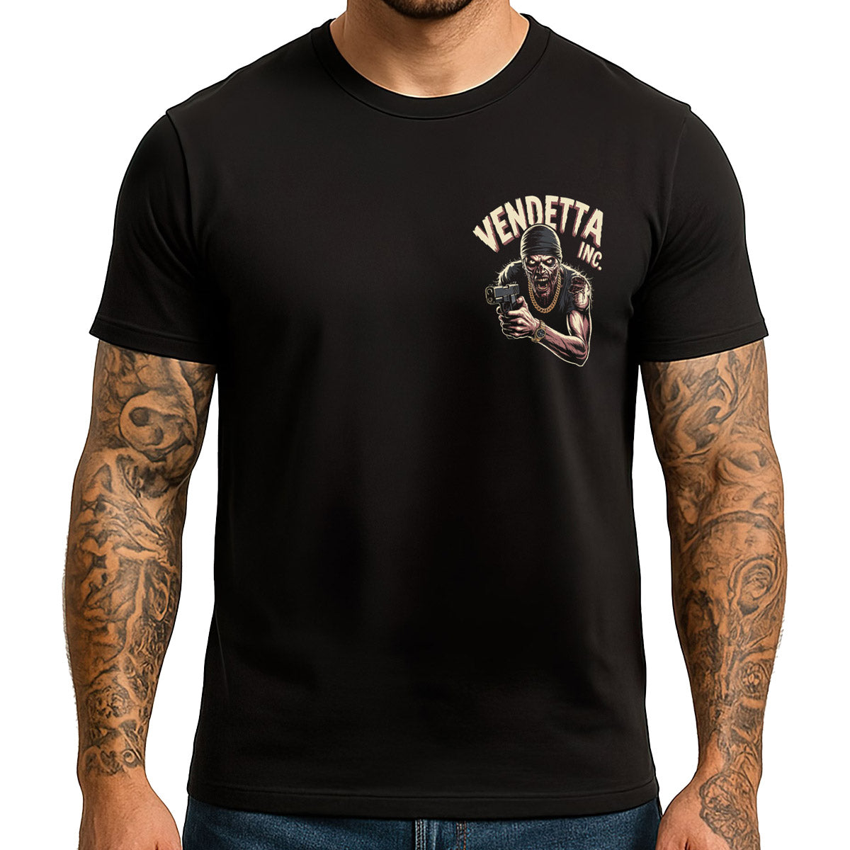 Vendetta Inc. Shirt Marauder schwarz VD-1669