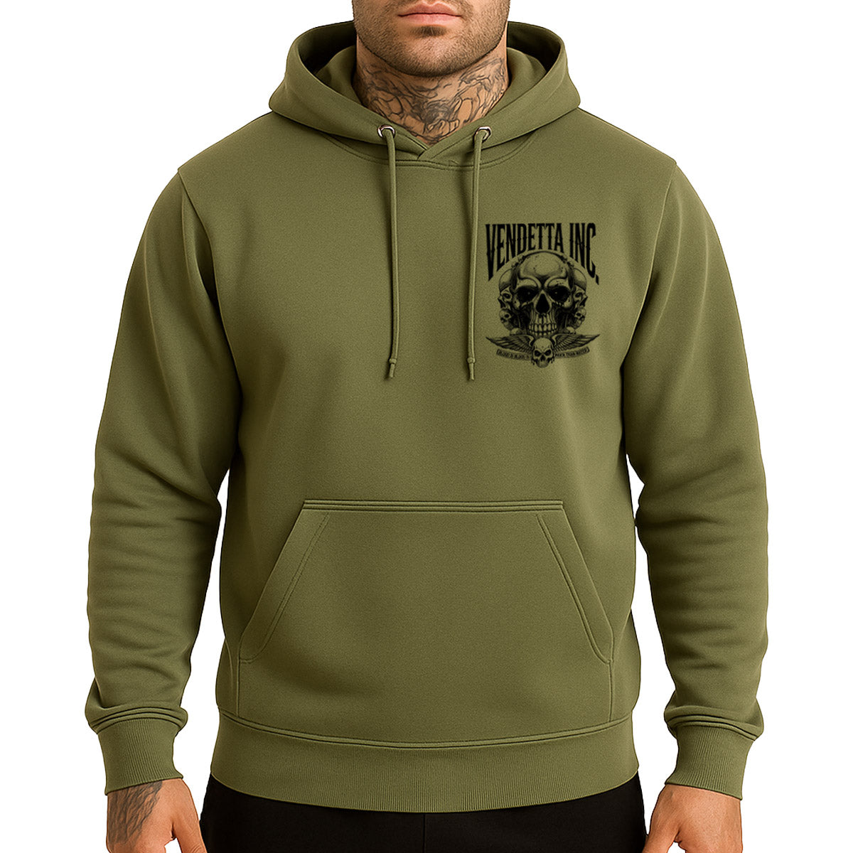 Vendetta Inc. Hoodie Skull Empire oilve