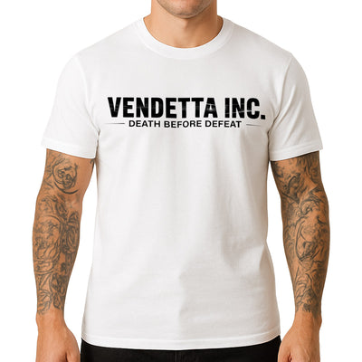 Vendetta Inc. Shirt Iron Skull weiß