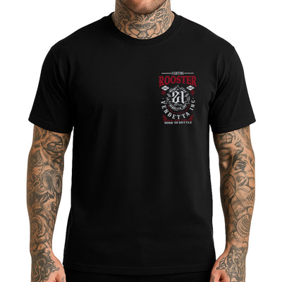 Vendetta Inc. Shirt Fighting Rooster schwarz