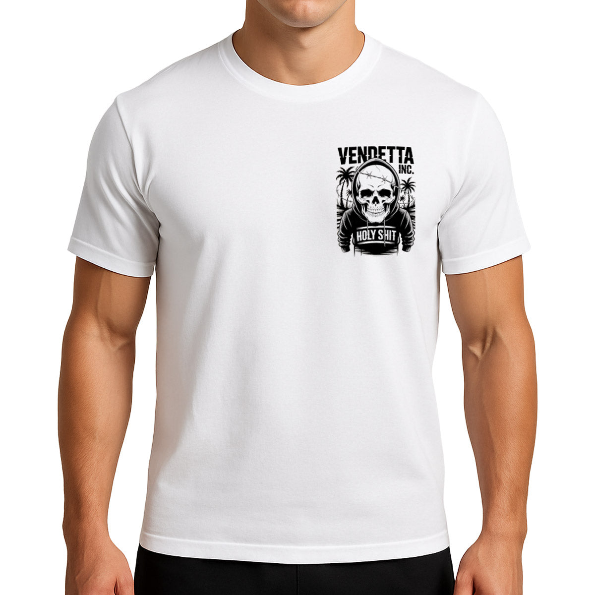 Vendetta Inc. Shirt Skull Island weiß