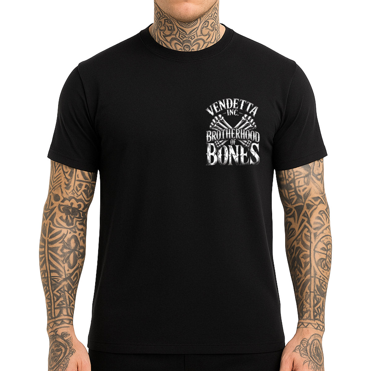 Vendetta Inc. Shirt Brotherhood of Bones schwarz
