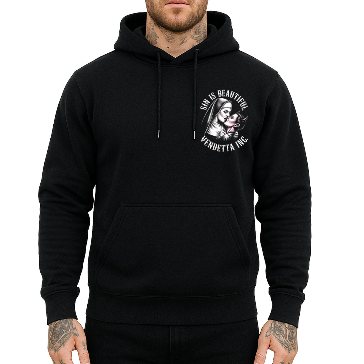 Vendetta Inc. Kapuzenpullover Sin Is Beautiful schwarz