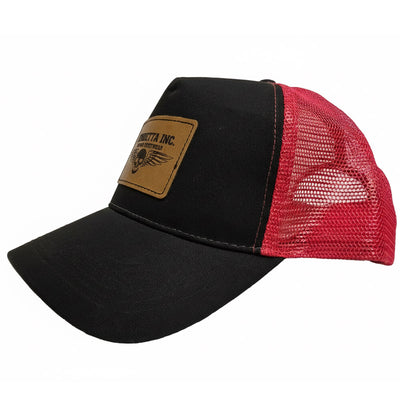 Vendetta Inc. Trucker Logo Patch schwarz-rot
