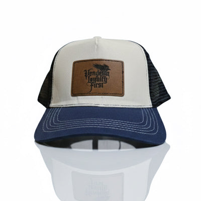 Vendetta Inc. Trucker Logo Patch off white