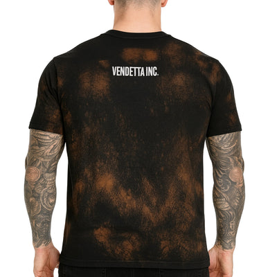 Vendetta Inc. Shirt Live Fast Washed schwarz