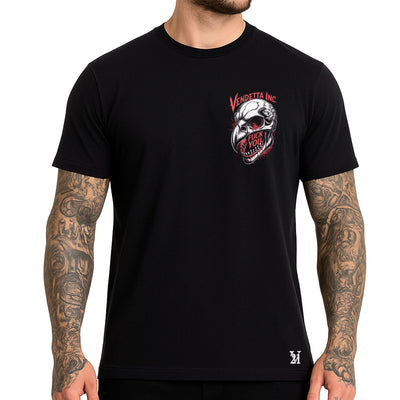 Vendetta Inc. Shirt Raven Fury Skull schwarz