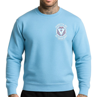 Vendetta Inc. Sweatshirt Octagon Fighters hellblau