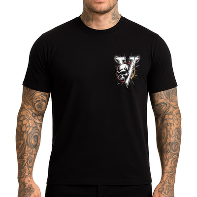 Vendetta Inc. Shirt V Skull Core schwarz