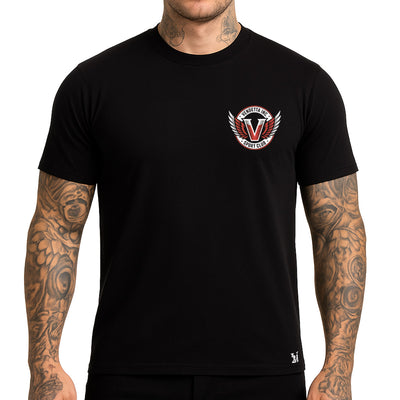Vendetta Inc. Shirt Fight Squad Skull schwarz