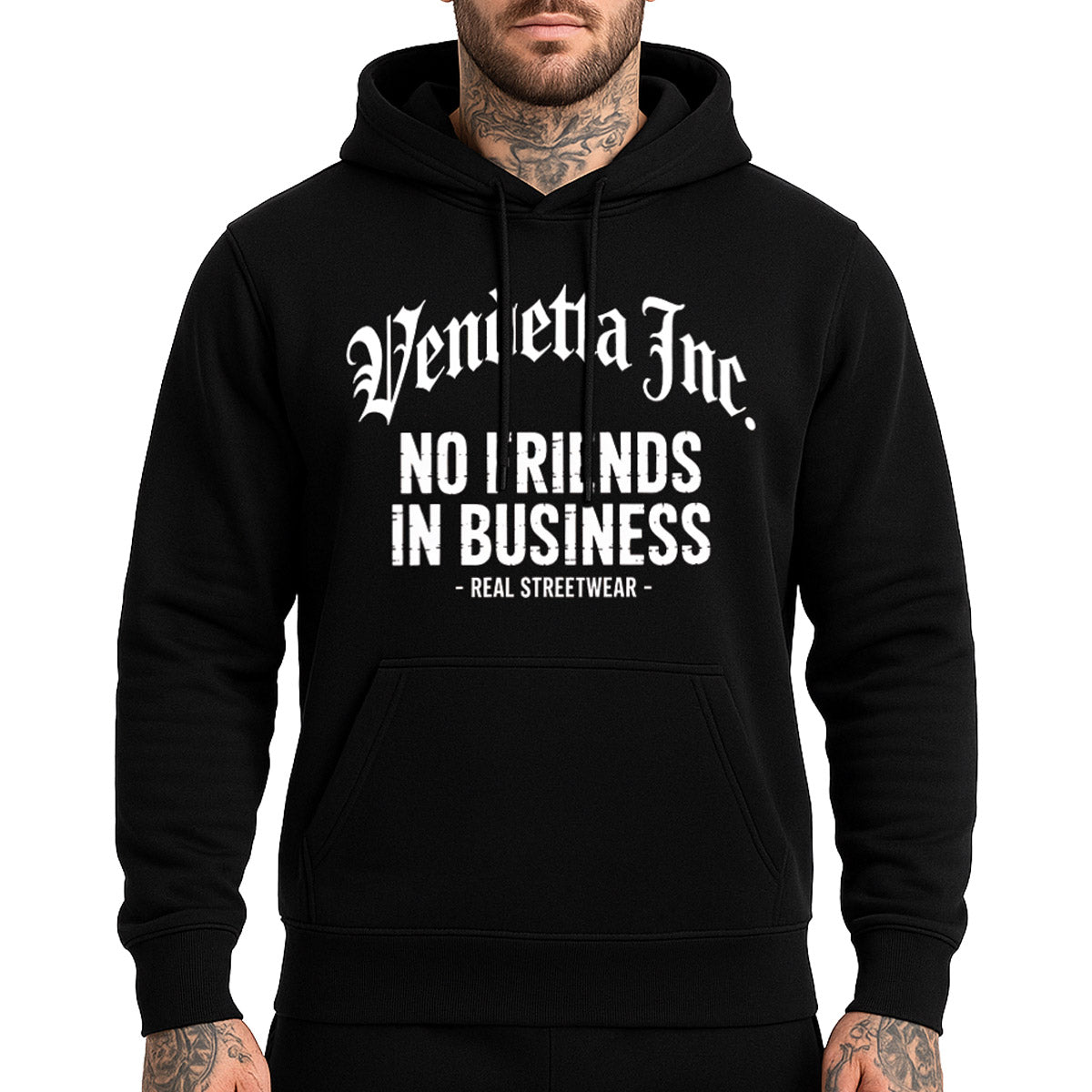 Vendetta Inc. Kapuzenpullover No Friends Club schwarz