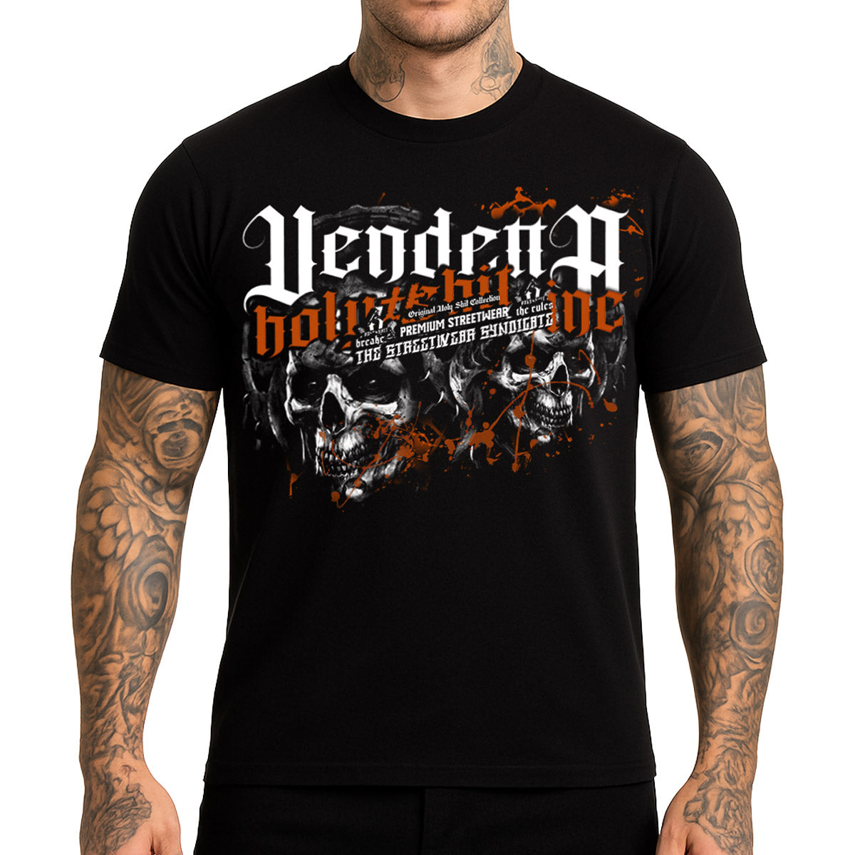 Vendetta Inc. Shirt Break the Rules schwarz