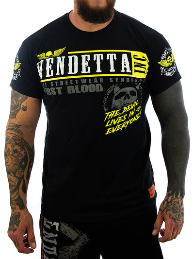 Vendetta Inc. Shirt First Blood schwarz 1162