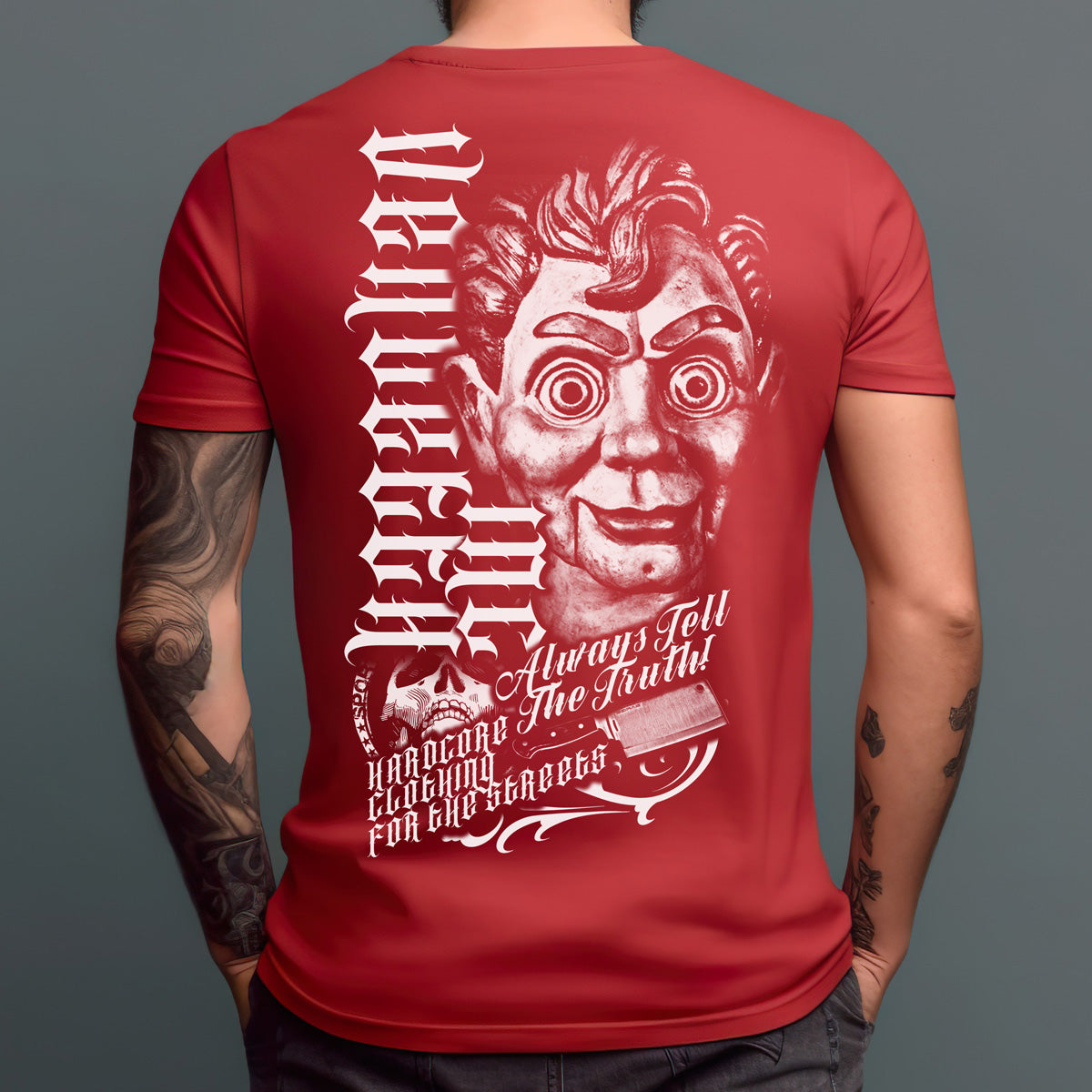 Vendetta Inc. Shirt Dxxx Face rot VD-1216