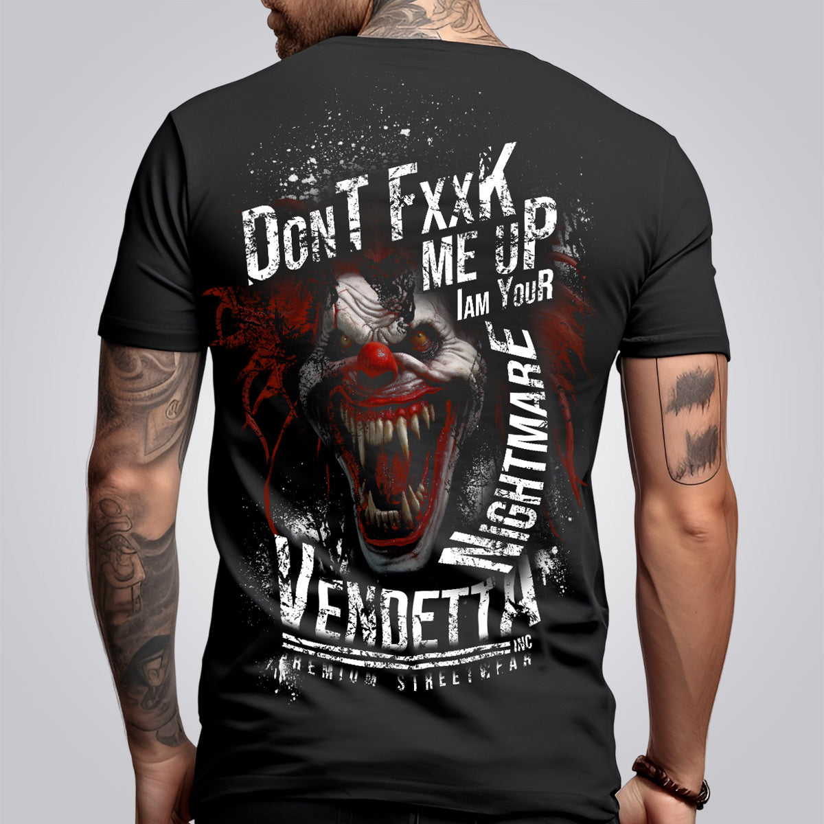 Vendetta Inc. Shirt Dont FxxK schwarz 1323